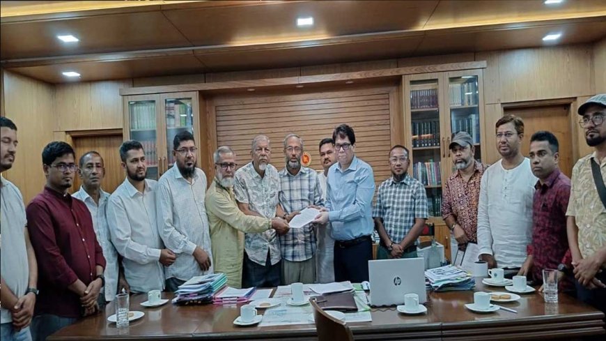 ফেনীর সেই মাদককারবারির বিরুদ্ধে ব্যবস্থা নিতে স্মারকলিপি